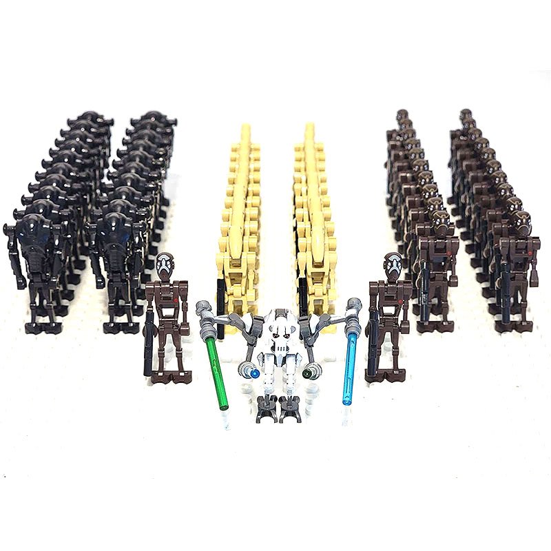 63pcs Star Wars Super Battle Droid Minifigure Toys