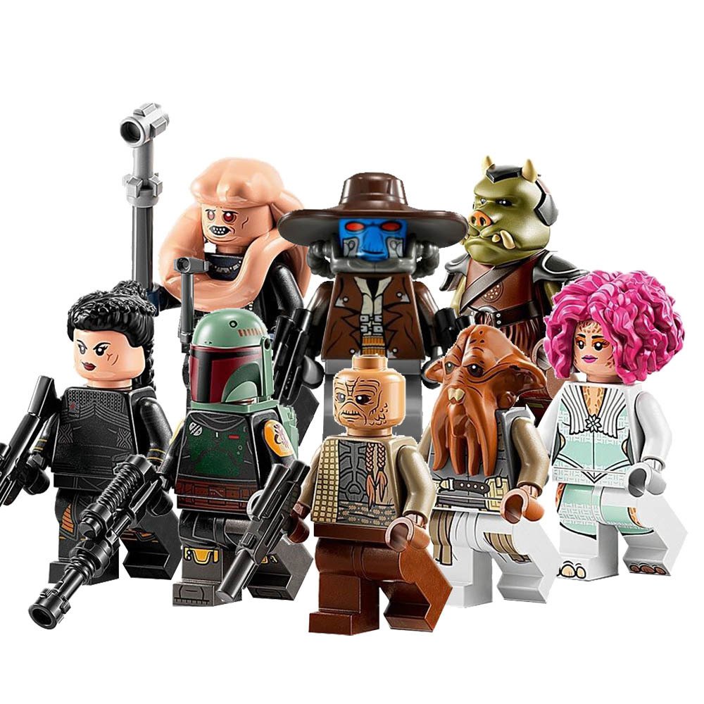 Star Wars Bounty Hunters Squad 8 Minifigures Collection