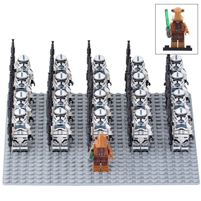 Star Wars Ithorian Jedi Kamino 21 Minifigures Set