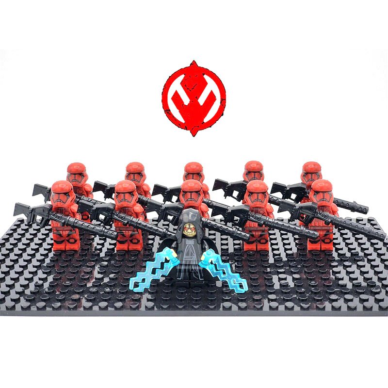 Star Wars Palpatine Sith Army 11 Minifigures Set