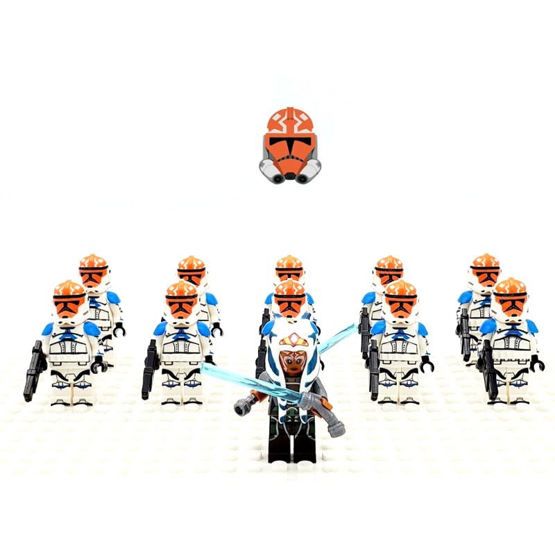 Star Wars Ahsoka 332nd 11 Minifigures Set