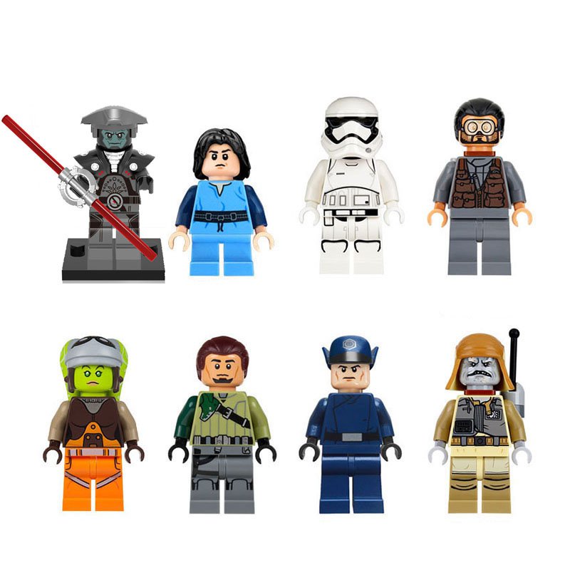 Star Wars Inquisitor Rebels 8 Minifigures Set