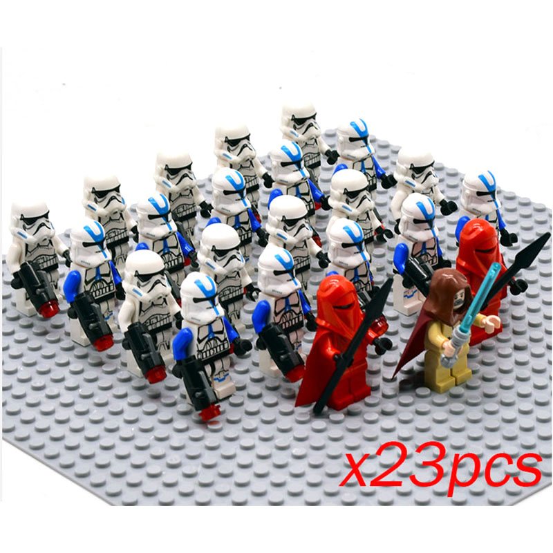 Star Wars 501st Clone & Red Guard 23 Custom Minifigures Collection