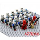 Star Wars 501st Clone & Red Guard 23 Custom Minifigures Collection