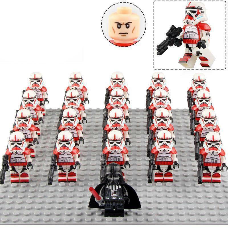 Star Wars Darth Vader & Shock Troopers 21 Minifigures Set
