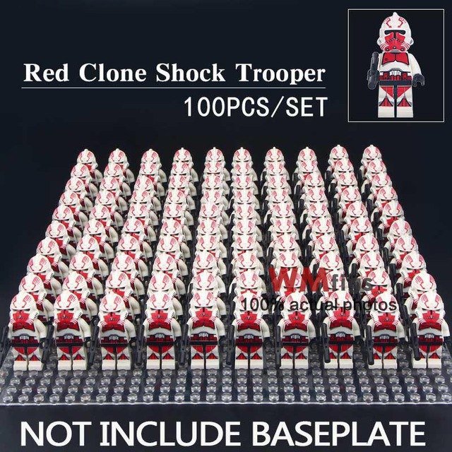 Star Wars Clone Troopers Army 100 Minifigures Set