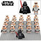 Star Wars 32nd Legion Jet Troopers 21 Minifigures Toys Set