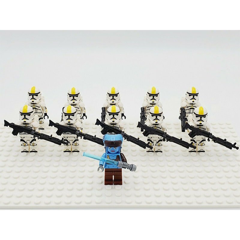 Star Wars Aayla Secura 327th Star Corps 11 Minifigures Toys