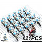 Star Wars Anakin 501st Clone Army 21 Minifigures Toys Set