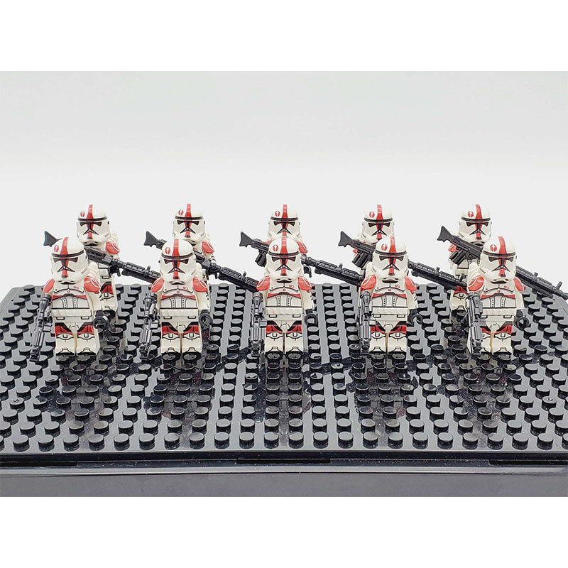 Star Wars 91st Recon Clone Troopers 10 Custom Minifigures Toys