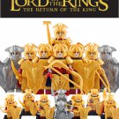 8pcs Mirkwood Elf Galadhrim Warriors Custom Minifigures LOTR Set