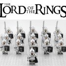 16pcs Gondor Heavy Spearmen Army LOTR Custom Minifigures Collection