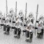 16pcs Gondor Heavy Spearmen Army LOTR Custom Minifigures Collection
