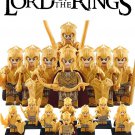 8pcs Mirkwood Elf Soldiers Custom Minifigures The Hobbit Building Toy