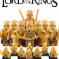 8pcs Mirkwood Elf Soldiers Custom Minifigures The Hobbit Building Toy