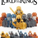 8pcs Erebor Dwarf Warriors Heavy Armor Minifigures The Hobbit Toy Set