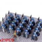 LOTR Mountain Dwarves Cobalt Army B 21 Minifigures