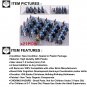 LOTR Mountain Dwarves Cobalt Army B 21 Minifigures