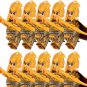 2pcs LOTR Silvan Elves Long Bows Infantry Army Soldier Minifigures