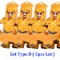 5pcs Silvan Elves Warriors Army Soldier Collection - LOTR Minifigures