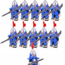 Ancient China Ming Dynasty Falchion Soliders Army Set A 11 Minifigures Lot