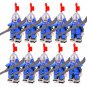 Ancient China Ming Dynasty Falchion Soliders Army Set A 11 Minifigures Lot