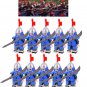 Ancient China Ming Dynasty Falchion Soliders Army Set A 11 Minifigures Lot