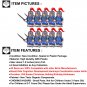 Ancient China Ming Dynasty Falchion Soliders Army Set C 11 Minifigures Lot