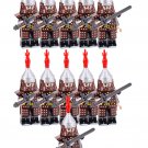 Ancient China Ming Dynasty General Army Set B 11 Minifigures Lot