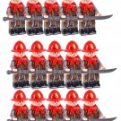 21pcs Custom Ancient China Ming Dynasty Falchion Army Set B Minifigures