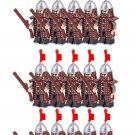 21pcs Ancient China Ming Dynasty Mauser Cavalry Infantry Army Set Minifigures