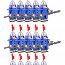 21pcs Ancient China Ming Dynasty Heavy Spear Infantry Army Set Minifigures