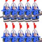 21pcs Ancient China Ming Dynasty Heavy Spear Infantry Army Set Minifigures