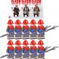 Ancient China Ming Dynasty Spear Infantry Army Set B 21 Minifigures