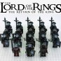 LOTR Custom Heavy Armored Gundabad Orcs Soliders 18 Minifigures Set