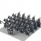 21pcs Mount Gundabad Orcs Heavy Axe Infantry LOTR Minifigures