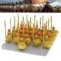 21pcs Roman Spartan Male Warriors Army Set Minifigures