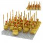 21pcs Roman Spartan Male Warriors Army Set Minifigures