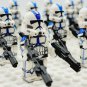 23pcs Star Wars 501st Legion Captain Rex Jesse Clone Trooper Custom Minifigures