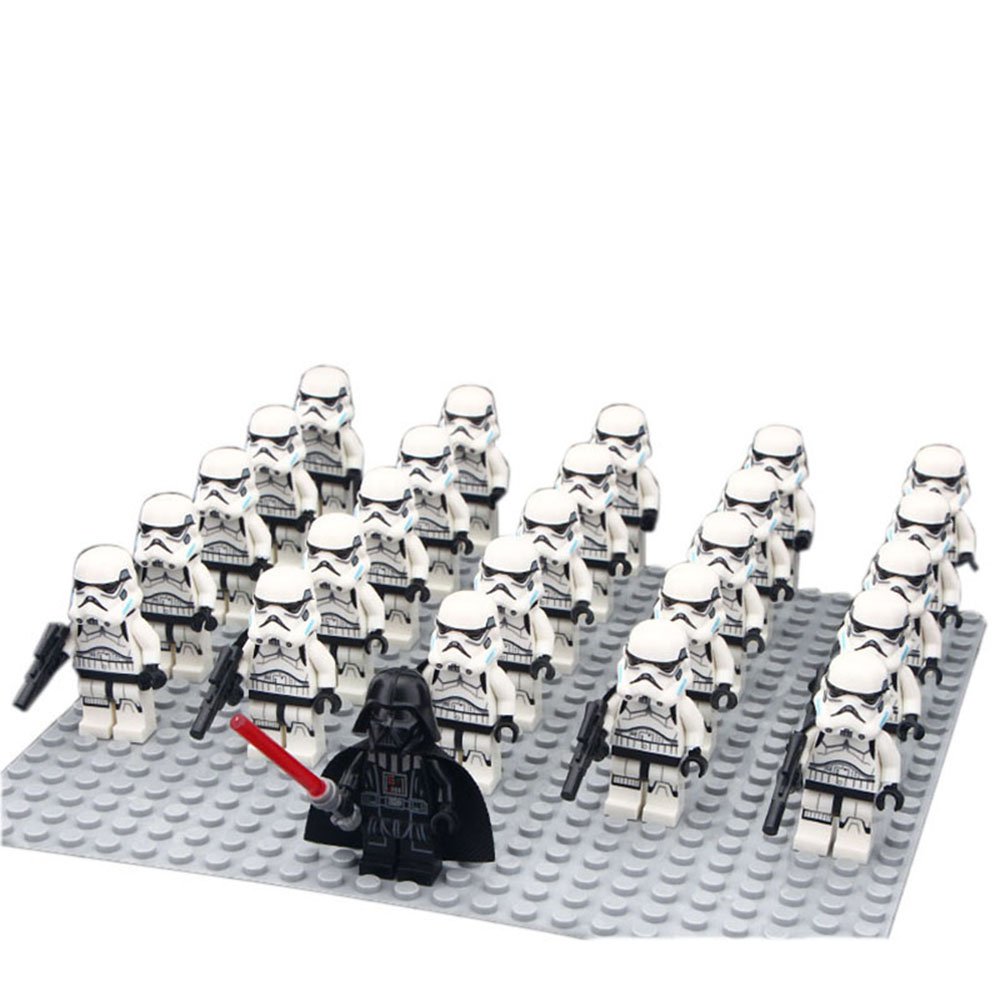 21pcs Star Wars Empire Strikes Back Darth Vader Stormtroopers Minifigures Toys