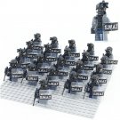 21pcs USA Special Weapons and Tactics (SWAT) Teams Military Minifigures Toys