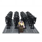 21pcs Star Wars Jar Jar Binks Commanded Super Battle Droid Army Set Minifigures Toys