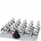 Star Wars Darth Vader Leader Imperial Stormtrooper Army 21 Minifigures Set Toys