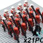 Star Wars Darth Sidious Palpatine and Sith troopers Army Set 21 Minifigures Lot