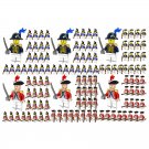 The American Revolutionary War 6 Styles UK Red Coat US Marine Corps 21 Minifigures