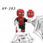 8pcs Spiderman with Stealth Suit Spider-Armor Collection DIY Minifigures for Kids