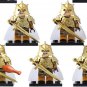 7pcs Custom The Kingsguard Minifigures Building Blocks Toys for Boys and Girls