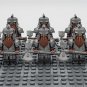 LOTR Dwarf Heavy Axe Infantry Army Set 10 Minifigures Lot