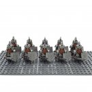 LOTR Dwarf Heavy Longswords Infantry Army Set 10 Minifigures Lot