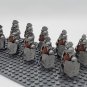 LOTR Dwarf Heavy Longswords Infantry Army Set 10 Minifigures Lot